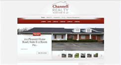 Desktop Screenshot of channellrealty.net